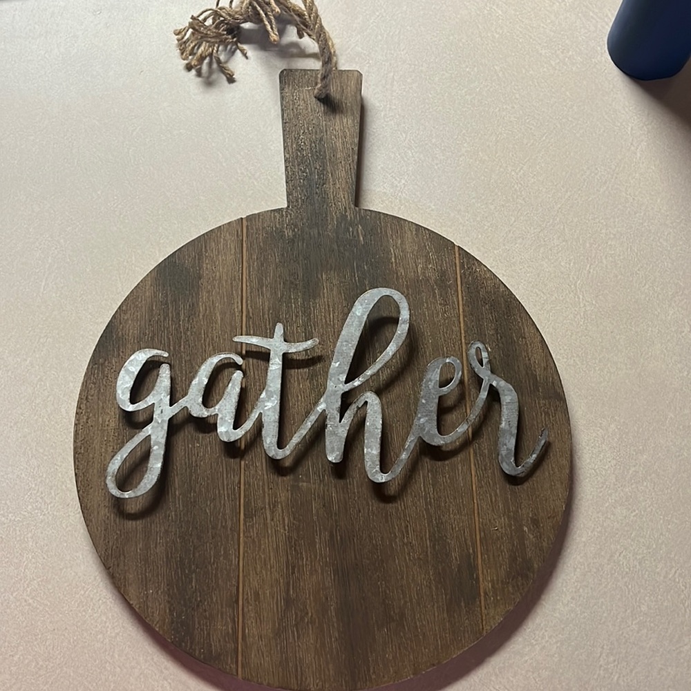Gather Sign